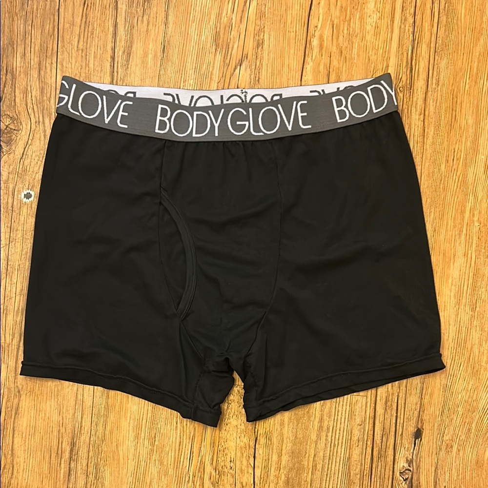 Body Glove Black and Gray Boxer Briefs Athletic Fit